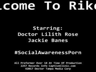Welkom naar rikers&excl; jackie banes is aangehouden & verpleegster lilith roos is over naar striptease zoeken mademoiselle houding &commat;captiveclinic&period;com