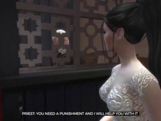 &lbrack;TRAILER&rsqb; Bride enjoying the last days before getting married&period; xxx film with the priest before the ceremony - Naughty Betrayal